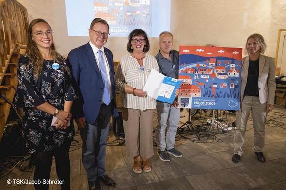 Siegerehrung Landeswettbewerb "Unser Dorf hat Zukunft" 2022