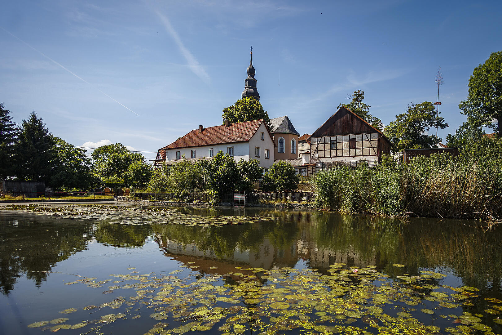 Kulisse in Dreba, Quelle: BMLEH/Photothek