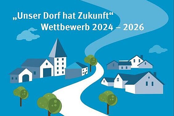 Logo "Unser Dorf hat Zukunft" - Wettbewerb 2024-2026