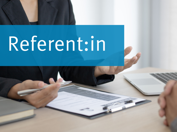Referent:in gesucht