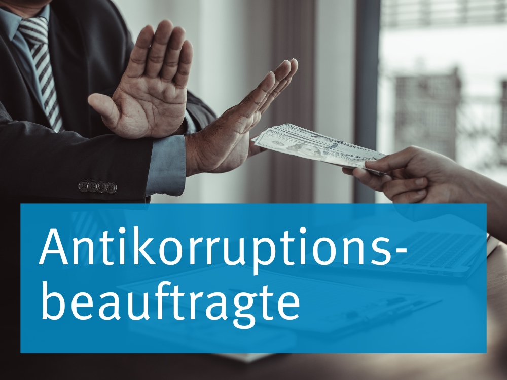 Symbolbild Antikorruption